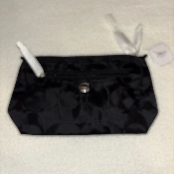 Coach Handbags - NWT Coach Black Cosmetic Bag